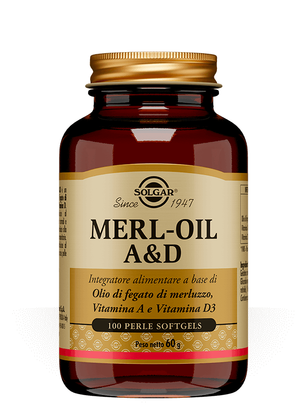 Solgar Merl-Oil A & D 100 perle softgels