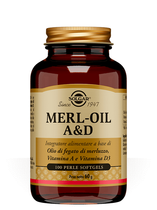 Solgar Merl-Oil A & D 100 perle softgels