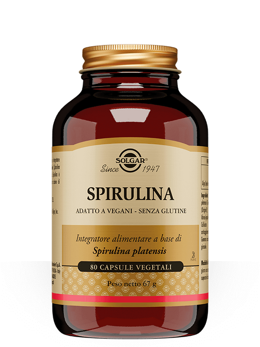 Solgar Spirulina 80 capsule vegetali