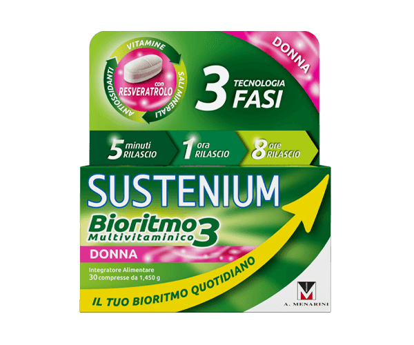 Sustenium Bioritmo 3 Multivitaminico Donna 30 compresse