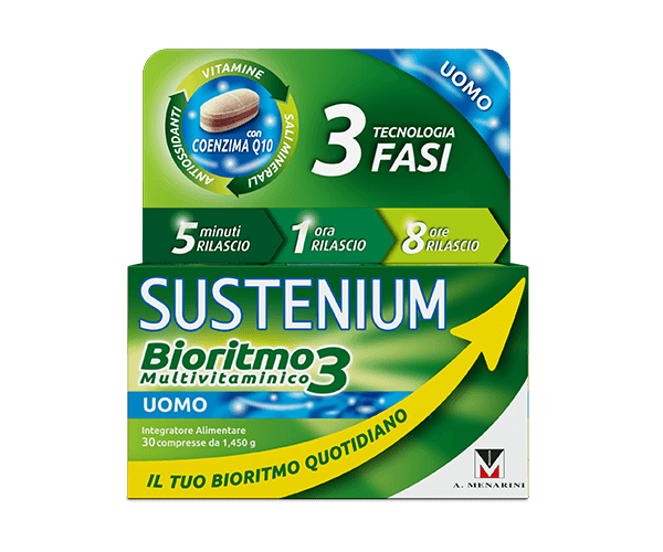 Sustenium Bioritmo 3 Multivitaminico Uomo 30 compresse