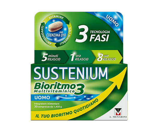 Sustenium Bioritmo 3 Multivitaminico Uomo 30 compresse