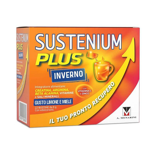 Sustenium Plus Inverno 22 bustine Limone e Miele