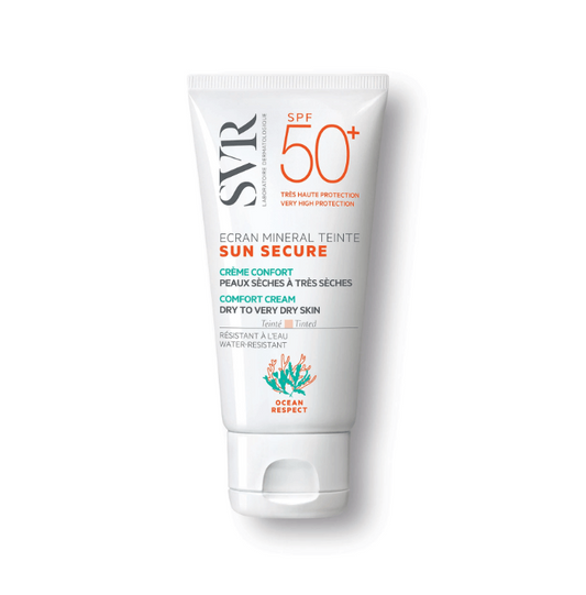 SVR Sun Secure Écran Minéral Teinté SPF50+ Pelle Secca 50ml