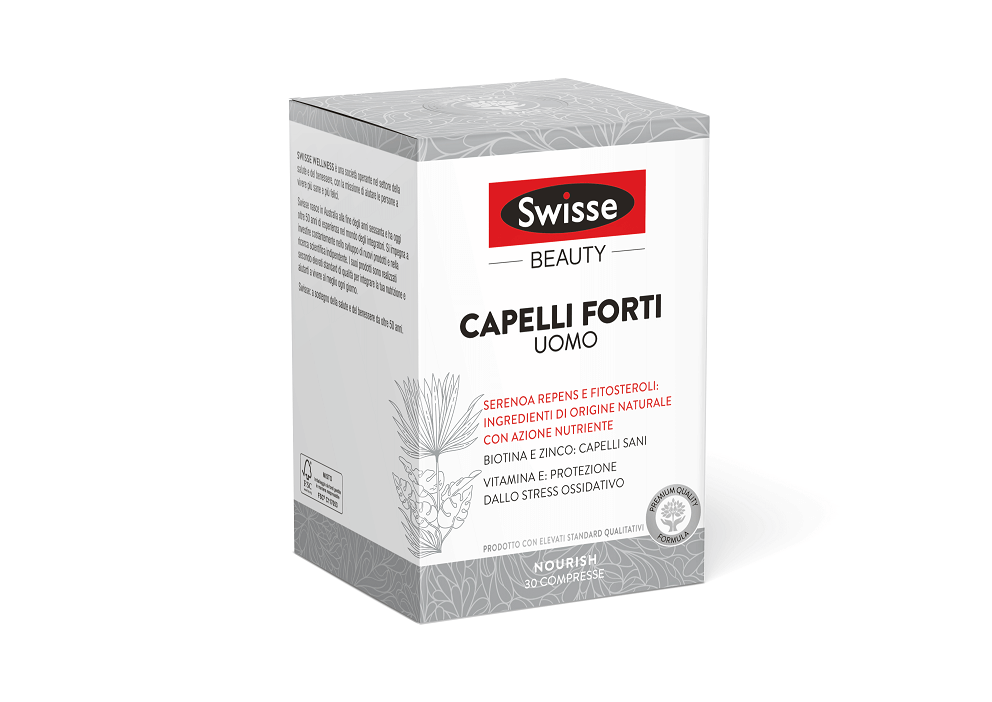 Swisse Capelli Forti Uomo 30 compresse