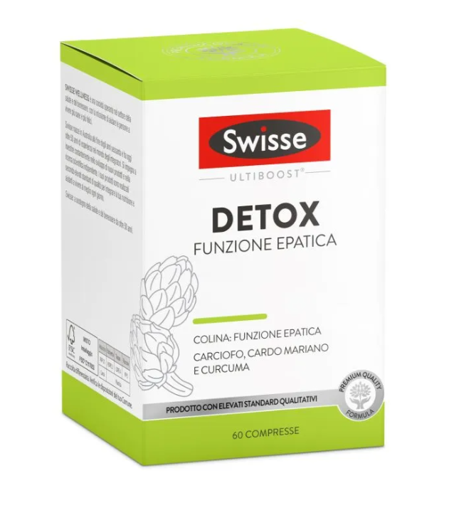 Swisse Detox Funzione Epatica 60 compresse