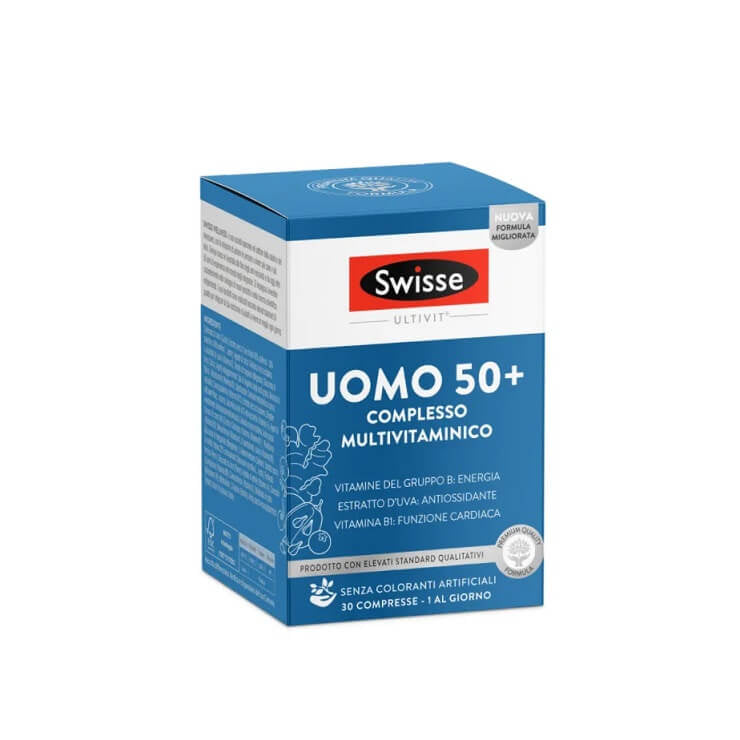 Swisse Multivitaminico Uomo 50+ 30 compresse