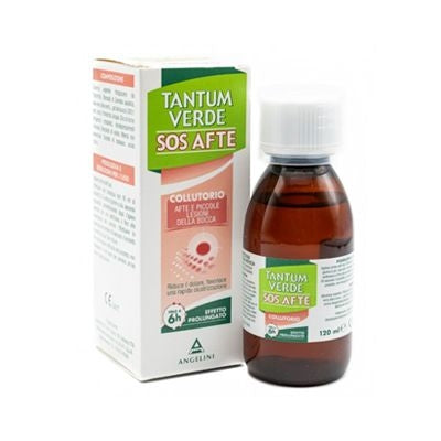 Tantum Verde Collutorio SOS Afte e Lesioni della Bocca 120ml