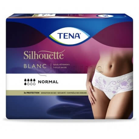 TENA Silhouette Normal Blanc Vita bassa L 5pz