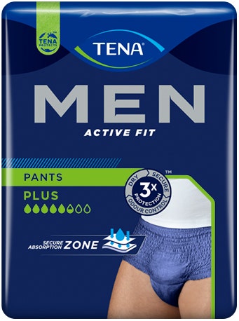 Tena Men Pants Active Fit  Taglia M 9 Pezzi