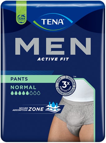 Tena Men Pants Active Fit Normal Taglia S/M 8 Pezzi