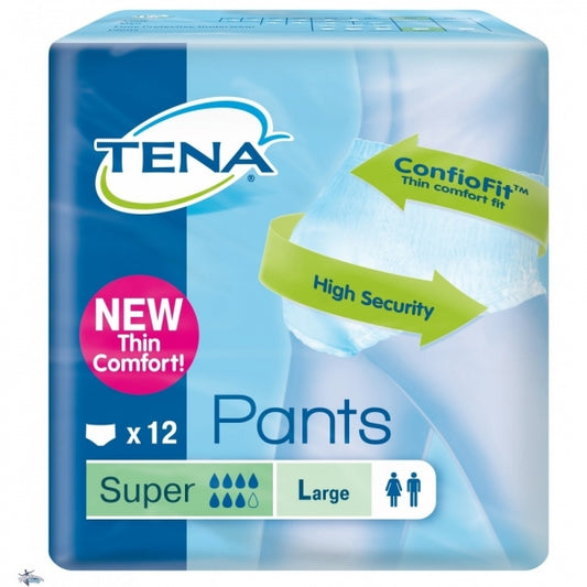 Tena Pants Super Pann L 12 pezzi