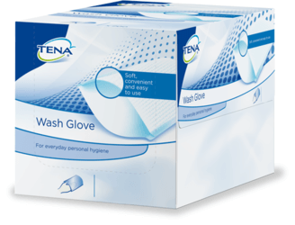 Tena Wash Glove Guanti Per Igiene 50 pezzi