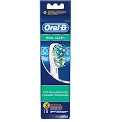 Oral-B Testine di Ricambio Dual Clean  3 pezzi