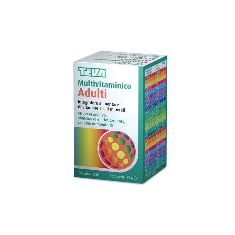 Teva Multivitaminico Adulti 30 compresse