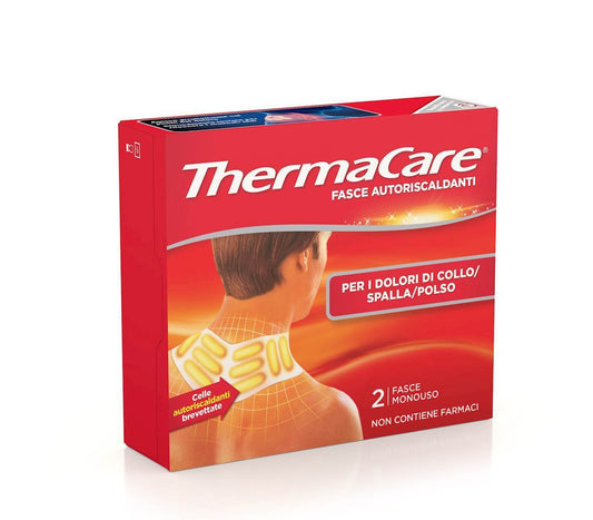 Thermacare Fasce Autoriscaldanti per collo/spalla/polso 2 Fasce Monouso