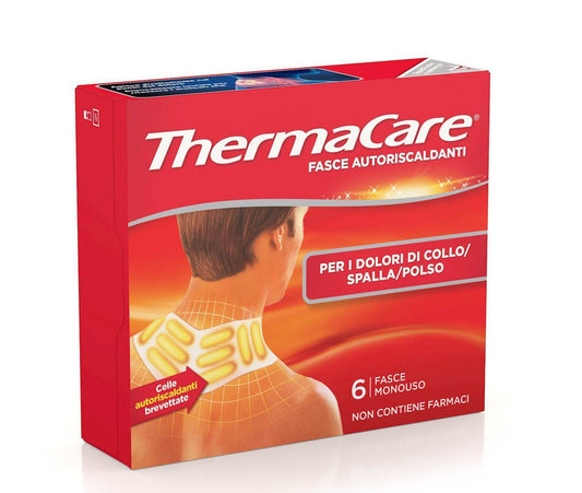 Thermacare Fasce Autoriscaldanti per collo/spalla/polso 6 fasce monouso