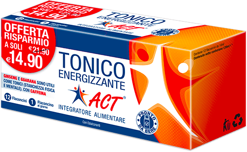 Tonico Energizzante  Act 12 flaconcini