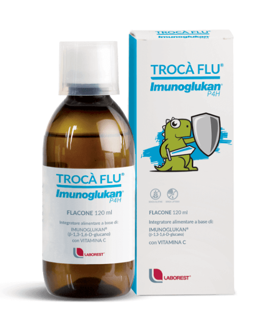 Trocà Flù Sciroppo Imunoglukan 120ml