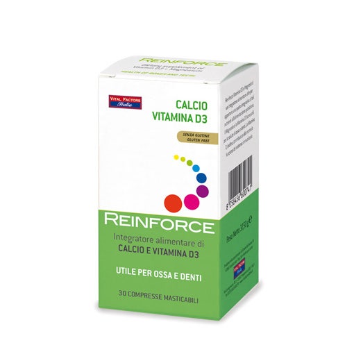 Reinforce Calcio + Vitamina D3 30 Compresse