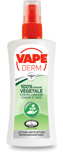 VAPE Derm Antipuntura Lozione 100% Vegetale 100ml