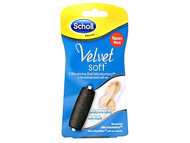 Scholl Velvet Soft 2 Ricariche per Roll Professionale