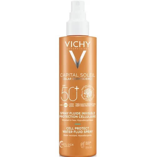 Vichy Capital Soleil Cell Protect Fluido Spray SPF50+ 200ml