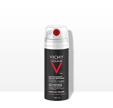 Vichy Homme Deodorante Anti-Traspirante Tripla Diffusione 72h 150ml