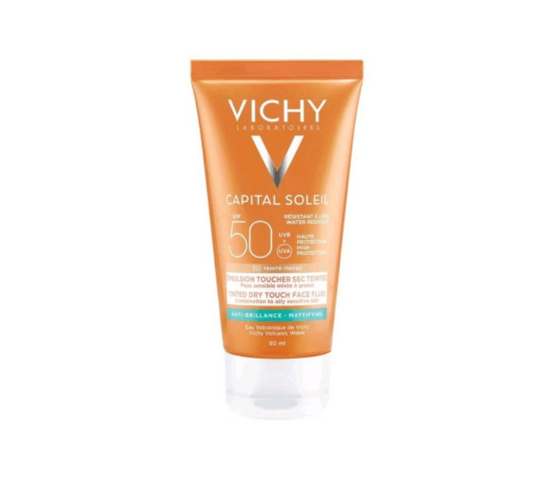 Vichy Capital Soleil Dry Touch BB Cream Emulsione Antilucidità Protezione Solare SPF50+ 50ml