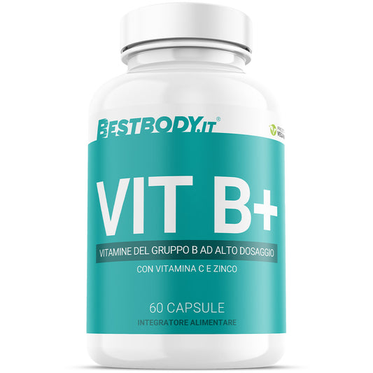 BestBody Vit B+ con Vitamina B C e Zinco Veg 60 Capsule