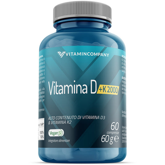 Vitamincompany Vitamina D + K 2000 60 Compresse