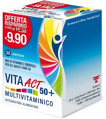 Vita Act 50+ Multivitaminico 30 compresse