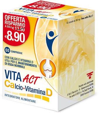 Vita Act Calcio + Vitamina D 60 compresse