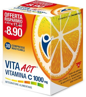 Vita Act Vitamina C 1000mg 30 compresse masticabili