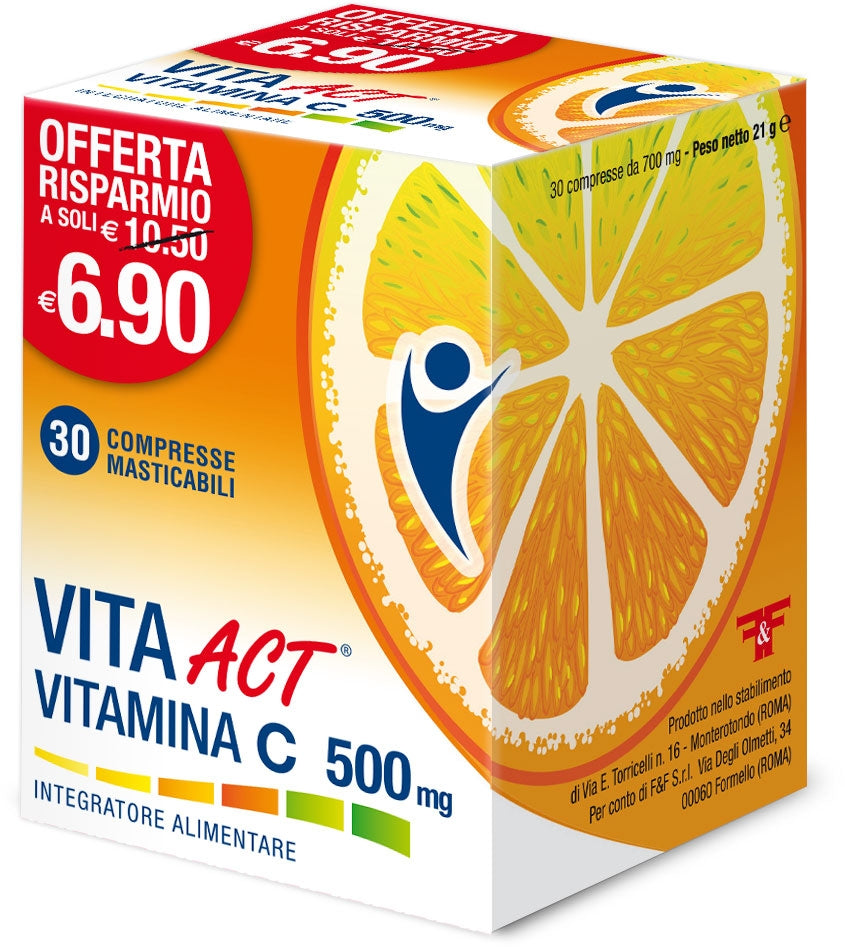 Vita Act Vitamina C 500mg 30 compresse masticabili