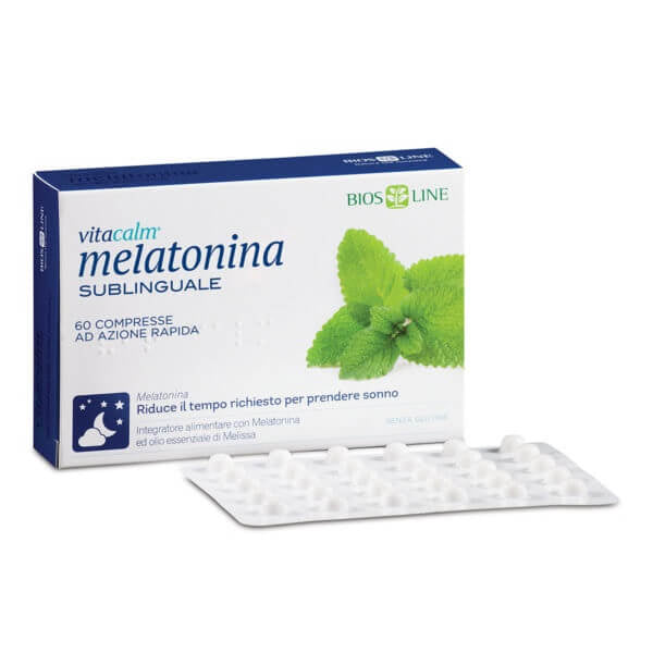 Bios Line Vitacalm Melatonina Sublinguale 60 compresse