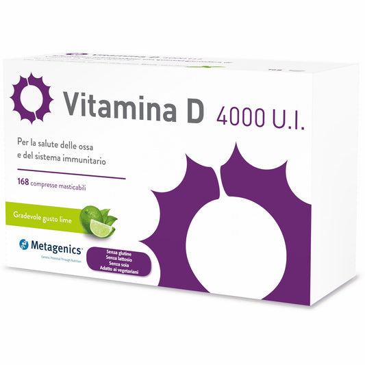 Vitamina D 4000 UI 168 Compresse Masticabili