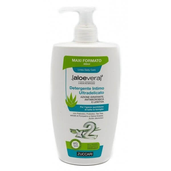 Zuccari Aloevera2 Detergente Intimo Ultradelicato 400ml