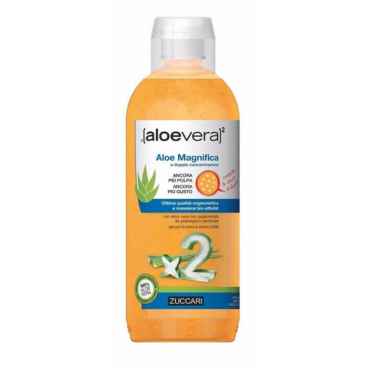 Zuccari Succo Puro Aloe Magnifica Doppia Concentrazione 1 L